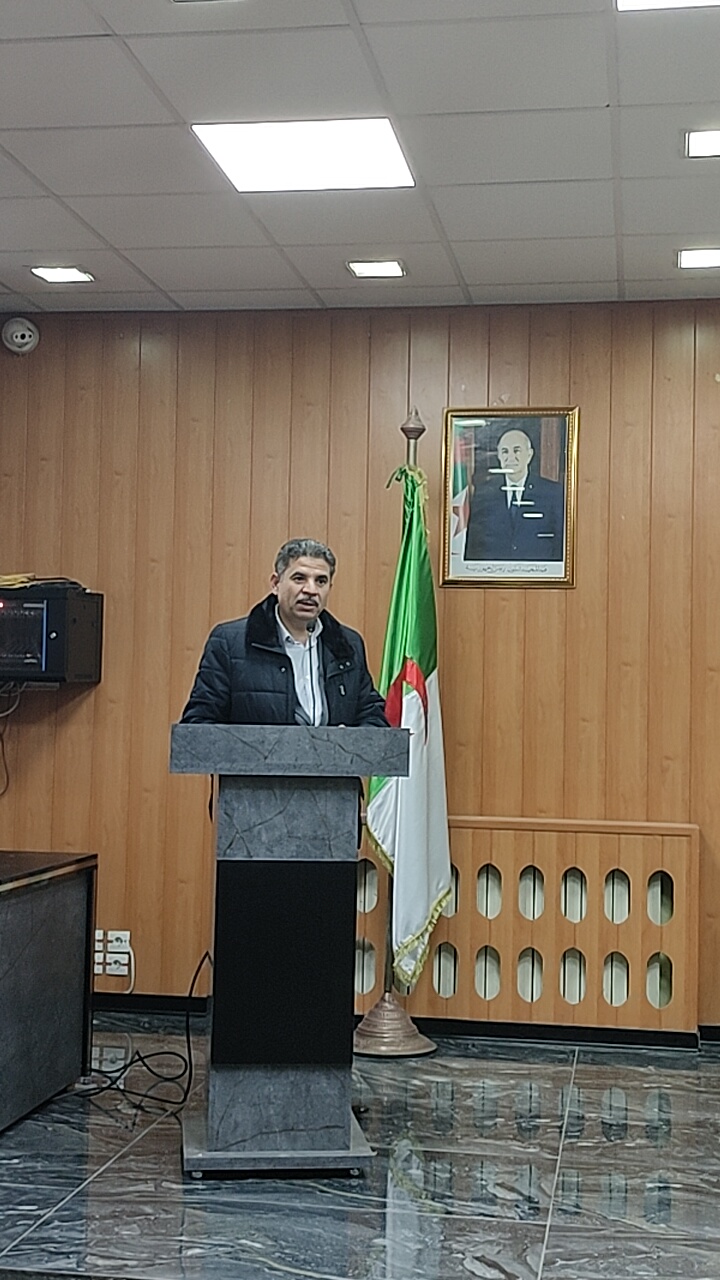 كلمة الدكتور شراف شناف في اختتام فعاليات اليوم الدراسي